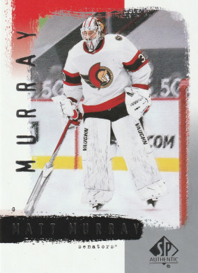 Hockey card Matt Murray