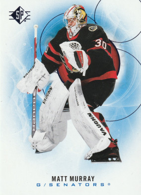 Hockey card Matt Murray