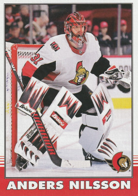 Hockey card Anders Nilsson
