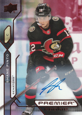 Hockey card Shane Pinto