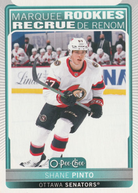 Hockey card Shane Pinto