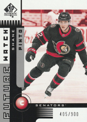 Hockey card Shane Pinto