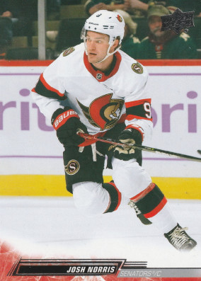 Hockey card Josh Norris