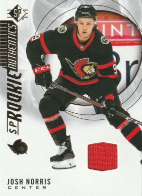 Hockey card Josh Norris