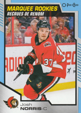 Hockey card Josh Norris