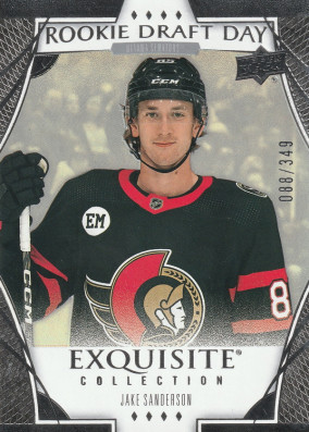 Hockey card Jake Sanderson