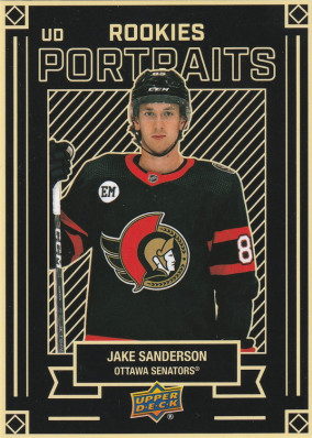 Hockey card Jake Sanderson