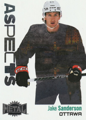 Hockey card Jake Sanderson