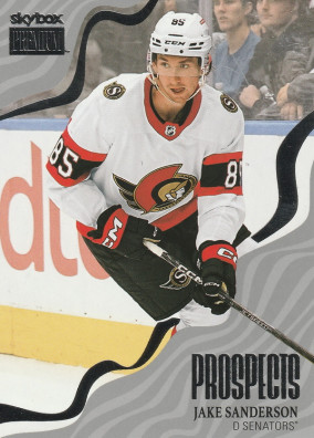 Hockey card Jake Sanderson