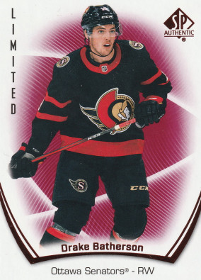 Hockey card Drake Batherson