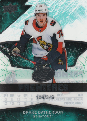 Hockey card Drake Batherson
