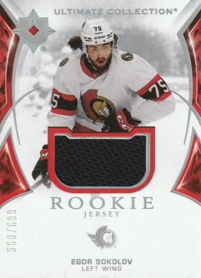 Hockey card Egor Sokolov