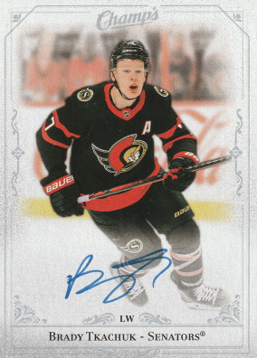 Hockey card Brady Tkachuk