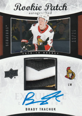 Hockey card Brady Tkachuk