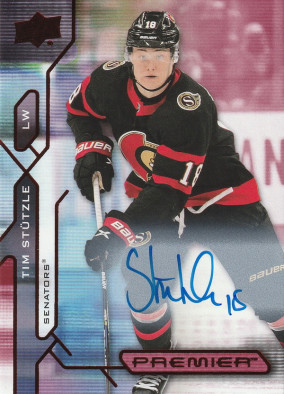 Hockey card Tim Stutzle