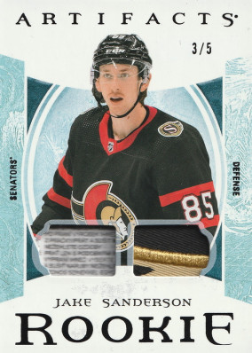 Hockey card Jake Sanderson
