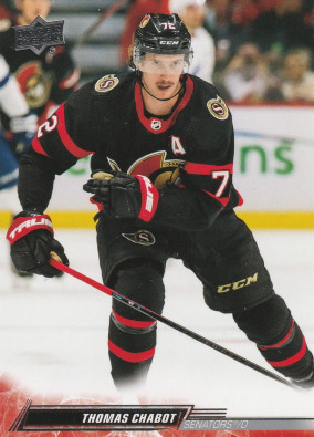 Hockey card Thomas Chabot