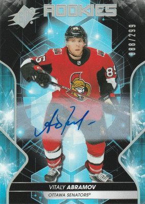 Hockey card Vitaly Abramov