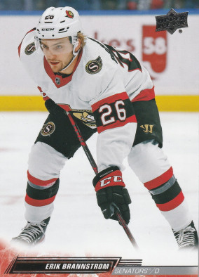 Hockey card Erik Brannstrom