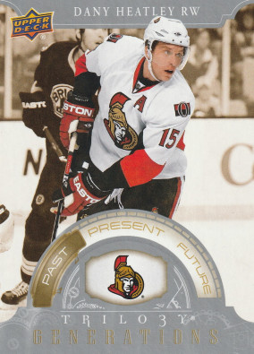 Hockey card Dany Heatley