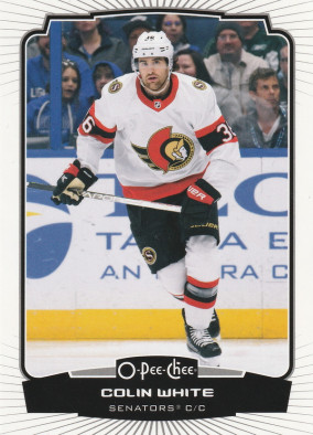 Hockey card Colin White