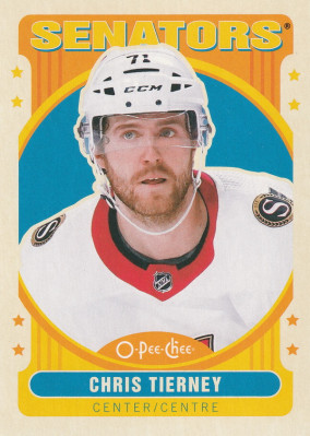 Hockey card Chris Tierney