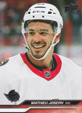 Hockey card Mathieu Joseph