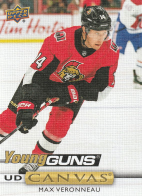 Hockey card Max Veronneau