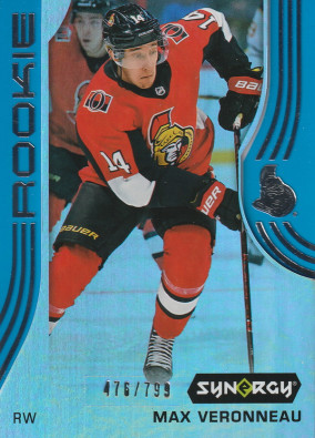 Hockey card Max Veronneau