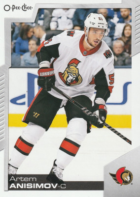 Hockey card Artem Anisimov