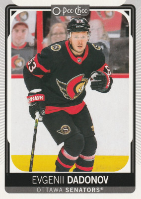 Hockey card Evgeny Dadonov