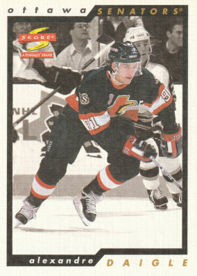 Hockey card Alexandre Daigle