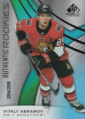 Hockey card Vitaly Abramov