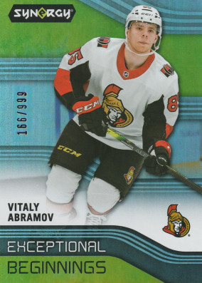 Hockey card Vitaly Abramov
