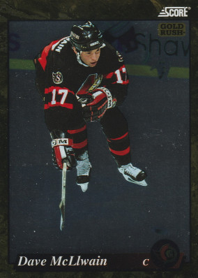 Hockey card Dave McLlwain