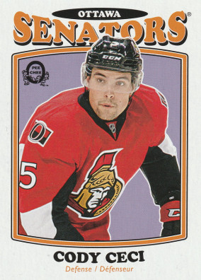 Hockey card Cody Ceci