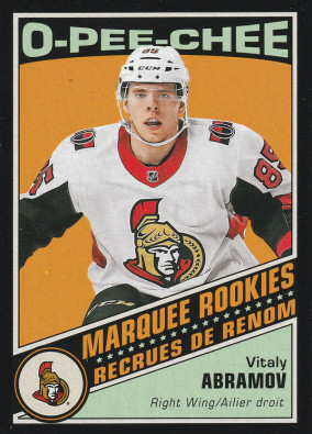 Hockey card Vitaly Abramov