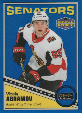 Hockey card Vitaly Abramov