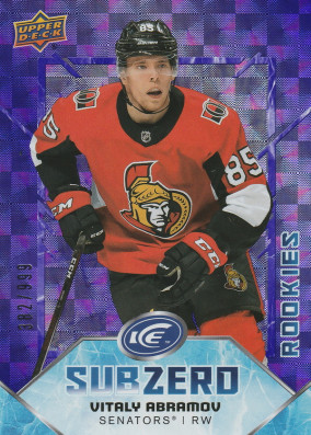 Hockey card Vitaly Abramov