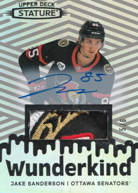 Hockey card Jake Sanderson