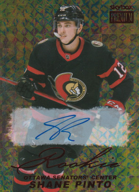 Hockey card Shane Pinto