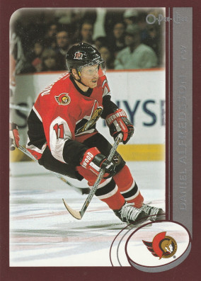 Hockey card Daniel Alfredsson