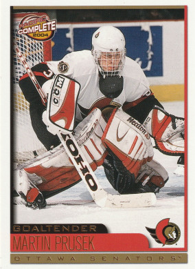 Hockey card Martin Prusek