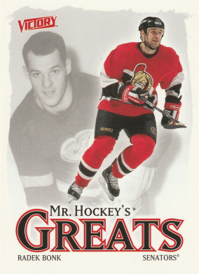 Hockey card Radek Bonk