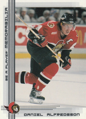 Hockey card Daniel Alfredsson