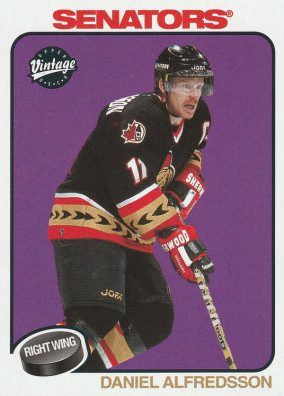 Hockey card Daniel Alfredsson