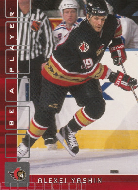 Hockey card Alexei Yashin