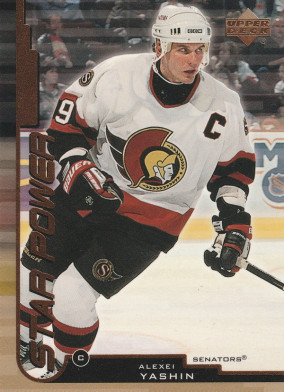 Hockey card Alexei Yashin