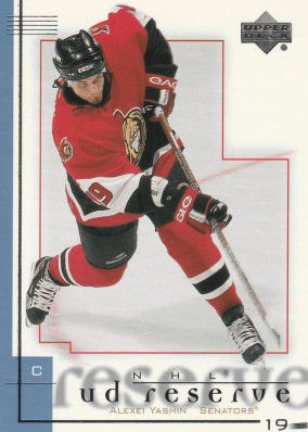 Hockey card Alexei Yashin