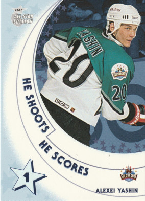 Hockey card Alexei Yashin